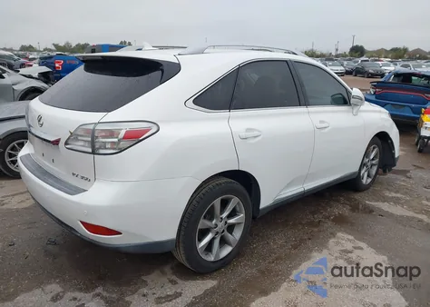 2012 Lexus Rx 350 from USA, damaged, VIN 2T2ZK1BA9CC065626